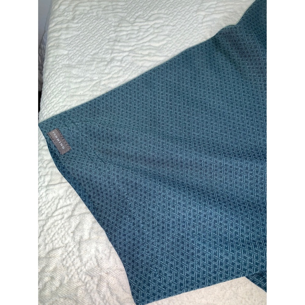 Dunning Golf Mens Polo Shirt Teal Geometric Trump National Los Angeles Size M - Picture 5 of 10